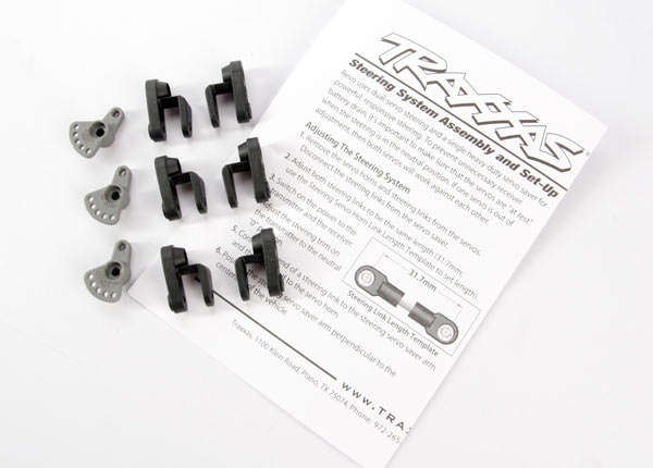 Traxxas - Servo Horns, Steering and Throttle for non Traxxas servo's