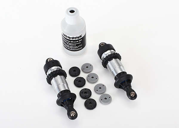 Traxxas - Shocks, GTR (assembled) (2) (without springs)
