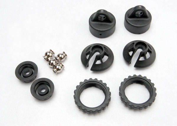 Traxxas - Caps and spring retainers, GTR shock