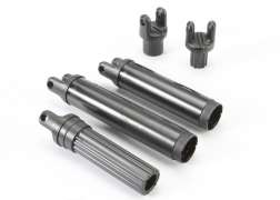 Traxxas - Half shafts, center (internal splined (3)/ external splined (2)) (plastic parts only)
