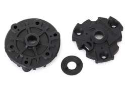 Traxxas - Housing, cush drive (front & rear halves)