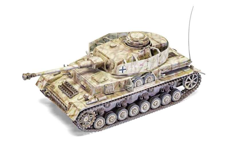 Airfix  1:35 Panzer IV AUSF.H Mid Version