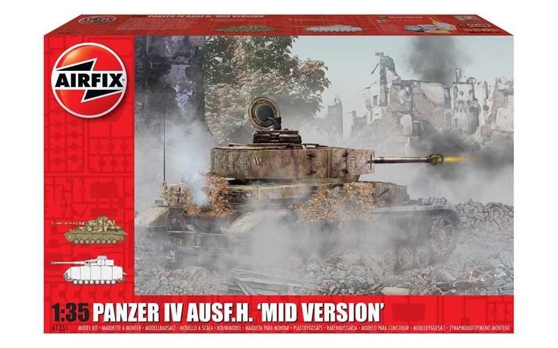 Airfix  1:35 Panzer IV AUSF.H Mid Version