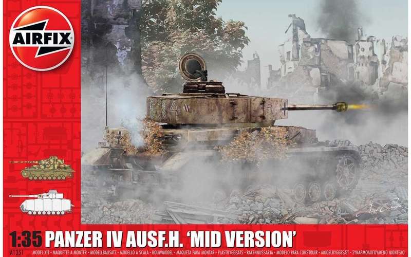 Airfix  1:35 Panzer IV AUSF.H Mid Version