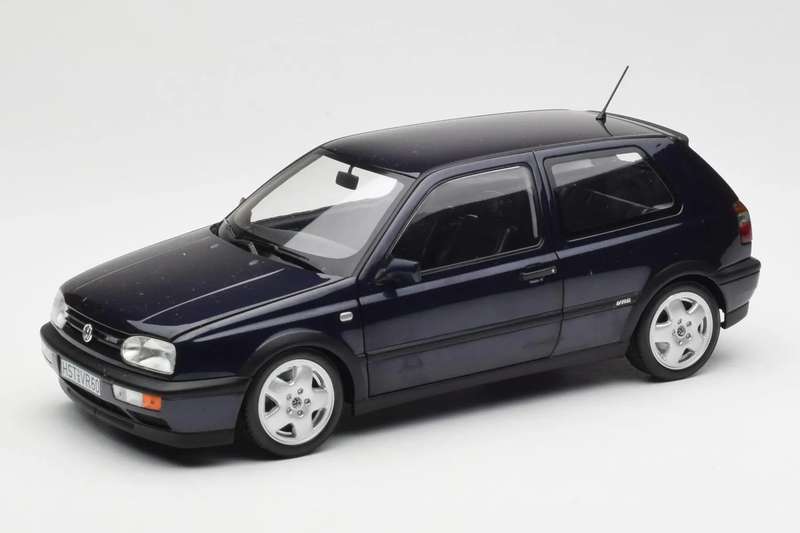 Die cast - VW Golf 3 VR6 by NOREV - 1:18 scale - NEW - Dark Blue - RARE MODEL