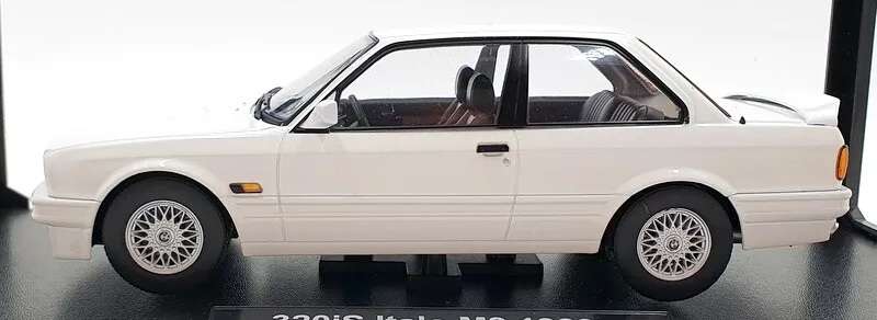 Die cast BMW 320iS (E30 Italo M3) year 1989 white 1:18 KK-Scale - SA's 325is