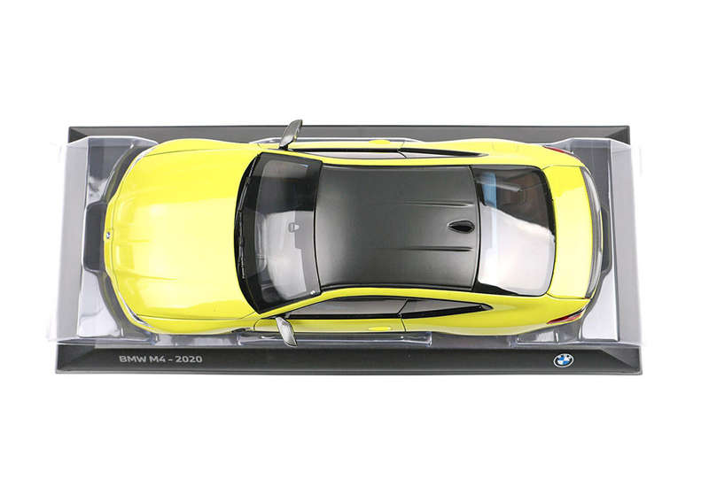 1:18 Minichamps BMW M4 (G82) São Paulo Yellow 2020 Dealer Edition