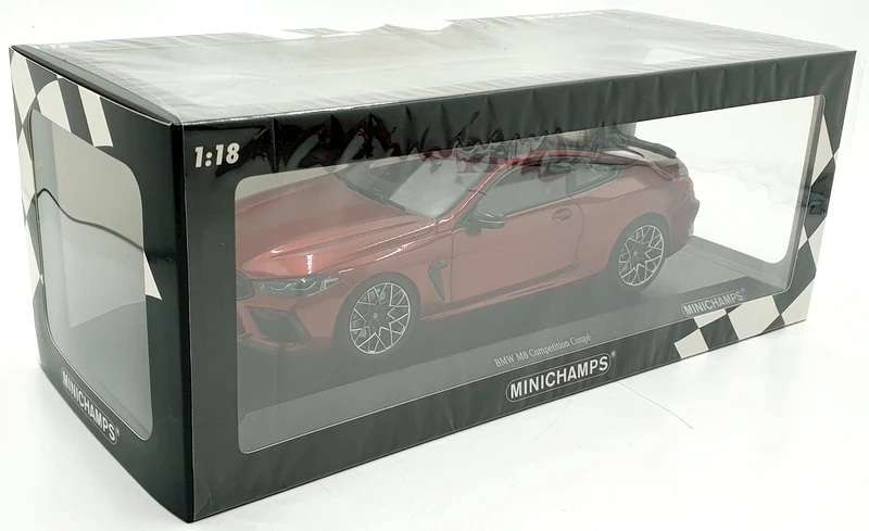 BMW M8 (F92 )by Minichamps - 1:18 scale - NEW - Orange