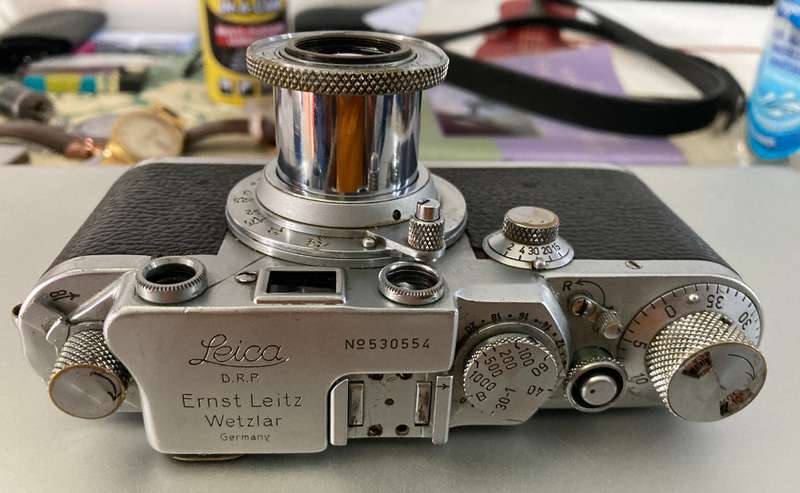 Leica iiif with lense - Bargain (Sell as is)
