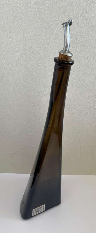 O.FREY & CO INTERLOCKING TWO GLASS PACO BERNE (SWITZERLAND) 1970 WINE BOTTLE SET