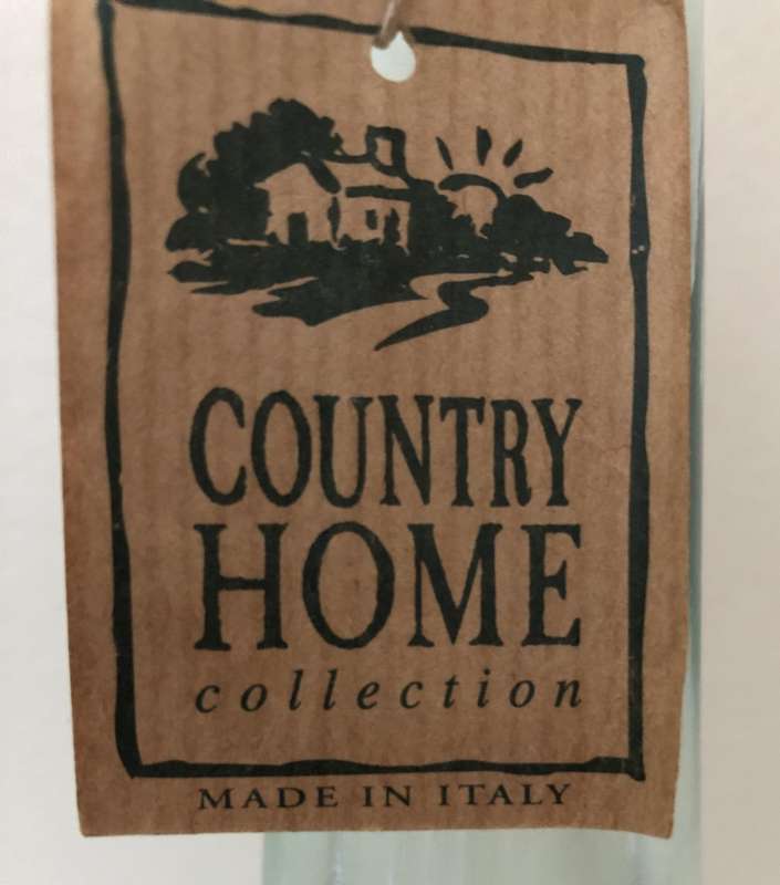ITALIAN COUNTRY HOME COLLECTION DECANTER WITH ORIGINAL LABEL