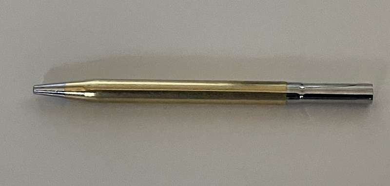 VINTAGE CROSS 1/20 12KT GOLD PLATED ROLLER BALL POINT PEN MADE IN USA