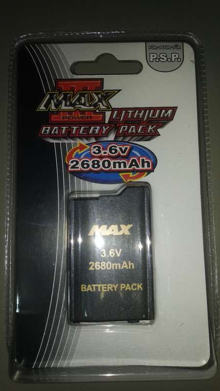 Psp Slim Max 3 Lithium Battery Pack