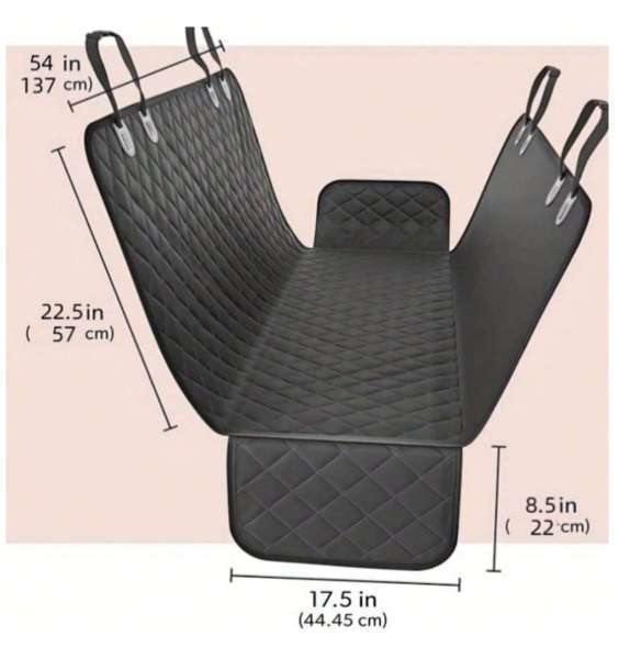 Dog Car Seat Cover For Back Seat