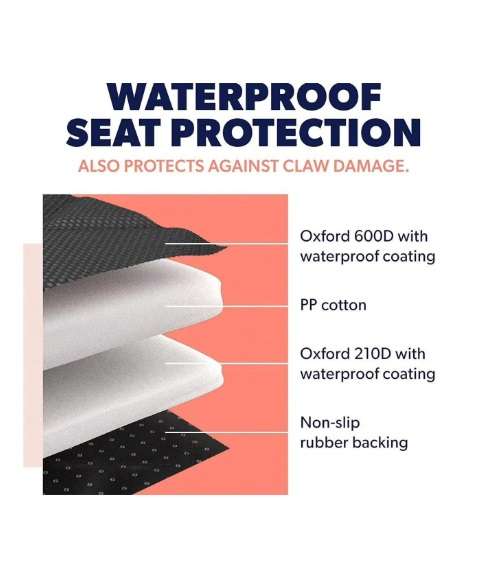 Dog Car Seat Cover For Back Seat