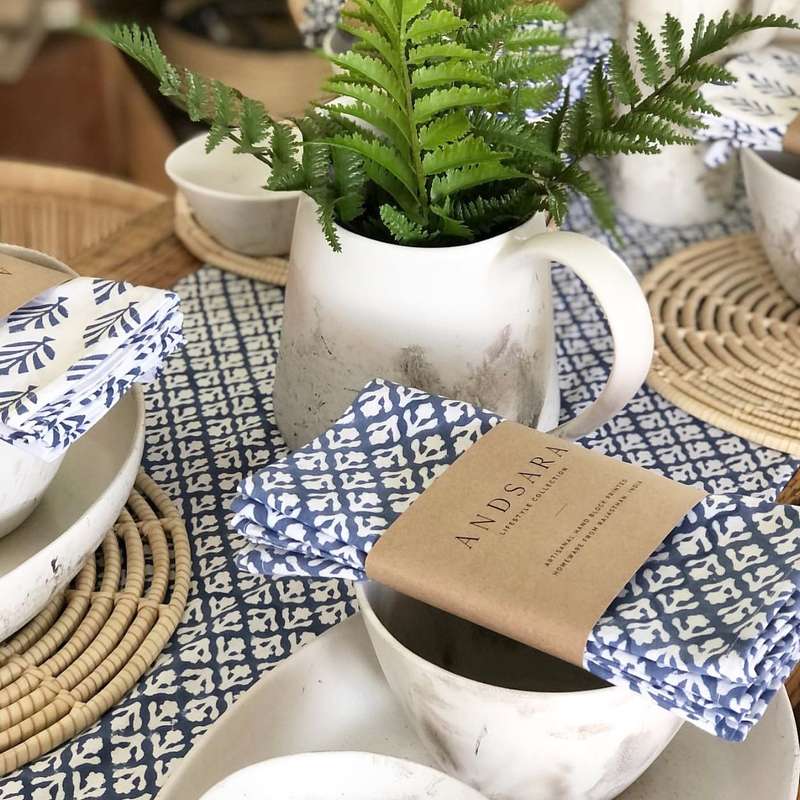 AndSara - Dhubri Table Runner