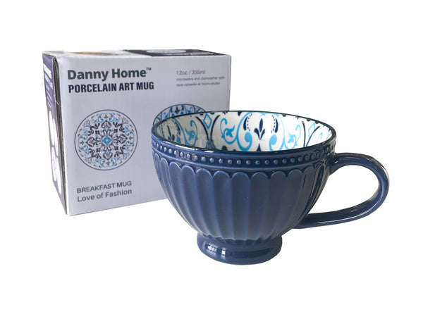 Danny Home Breakfast Mug - Santorini