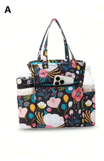 Craft Bag / tote - Bible Journal Bag (Black) - scrapbook / paper craft