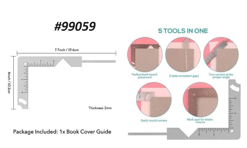 5-in-1 Mini Album Tool (Scrapbook mini album guide)