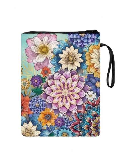 Ipad cover / Tablet Cover / Book cover / Book Sleeve - Bohemian Floral
