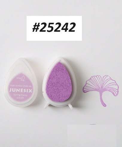 Scrapbooking supplies - Junesix Chalk Ink - Spring Pansy