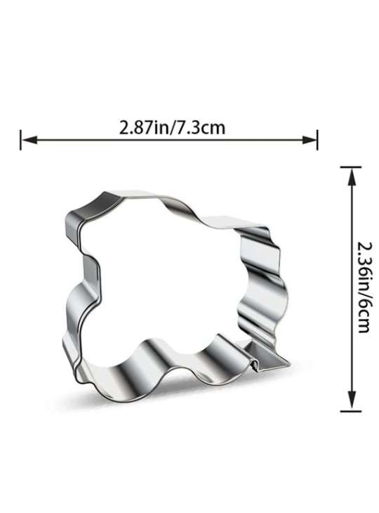 Stainless Steel Cookie Cutter  Durable, Food-Safe, -  Baking, Fondant, Sandwich & Craft - Train