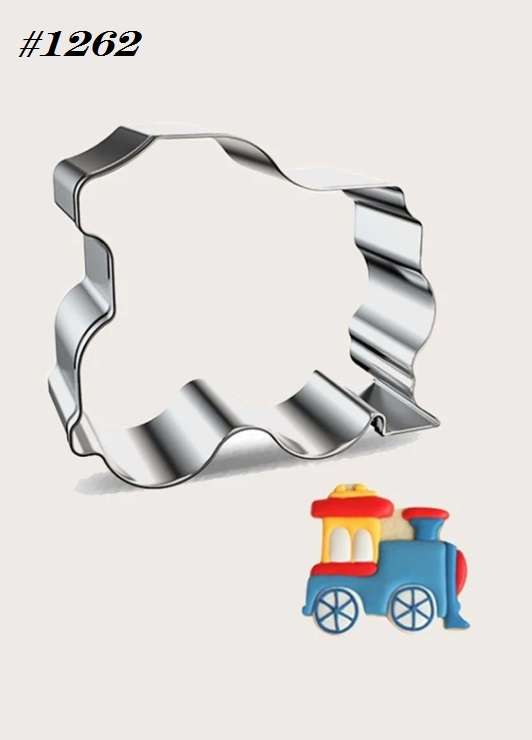 Stainless Steel Cookie Cutter  Durable, Food-Safe, -  Baking, Fondant, Sandwich & Craft - Train