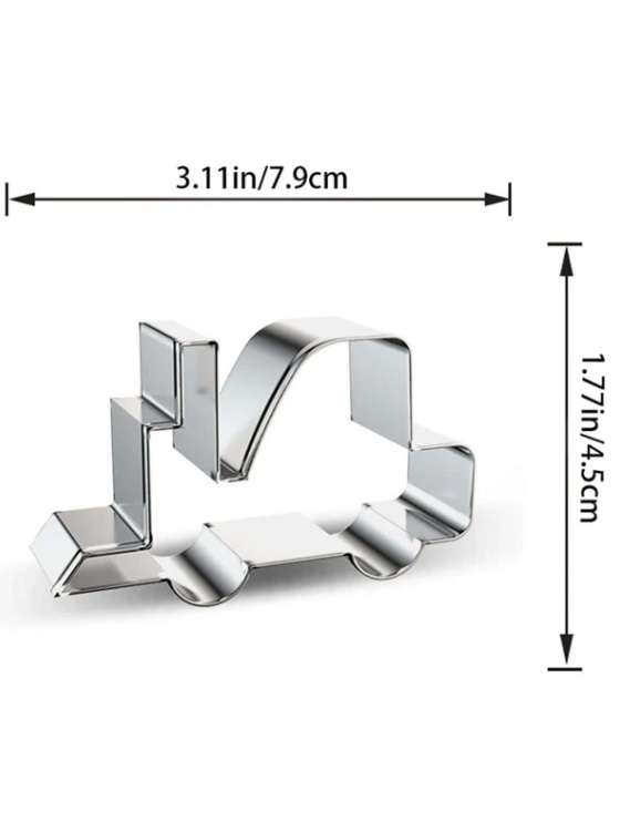 Stainless Steel Cookie Cutter  Durable, Food-Safe, -  Baking, Fondant, Sandwich & Craft - Forklift