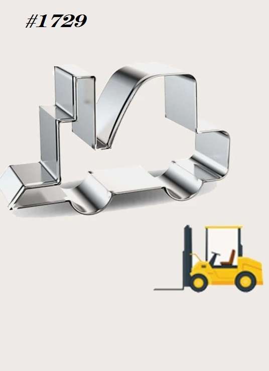 Stainless Steel Cookie Cutter  Durable, Food-Safe, -  Baking, Fondant, Sandwich & Craft - Forklift