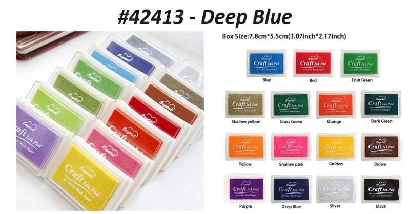 Card-making supplies - Craft Ink - Deep Blue