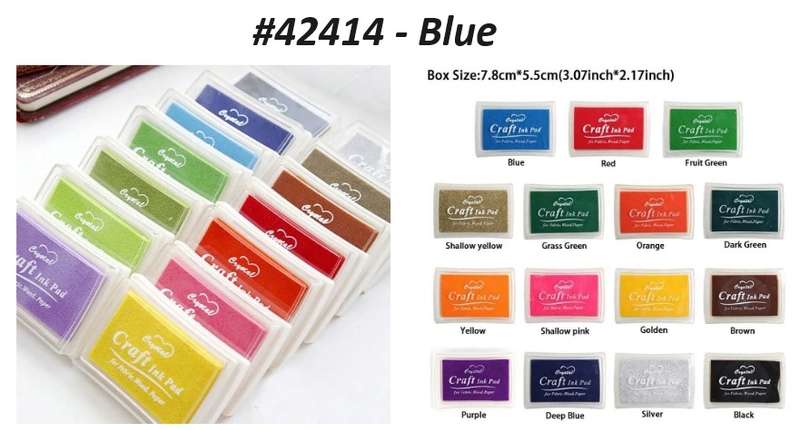 Card-making supplies - Craft Ink - Blue