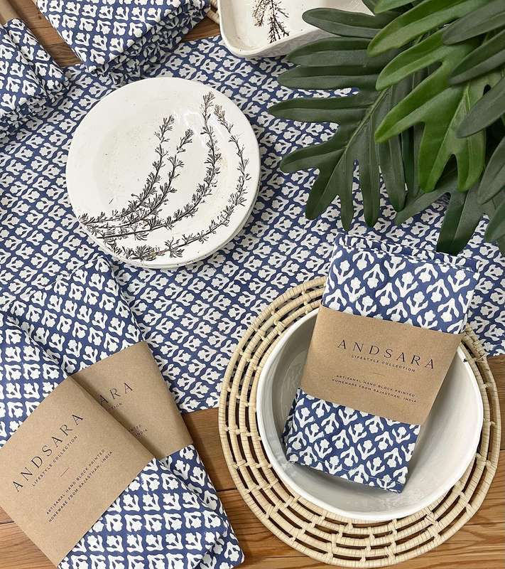 AndSara - Dhubri Table Runner