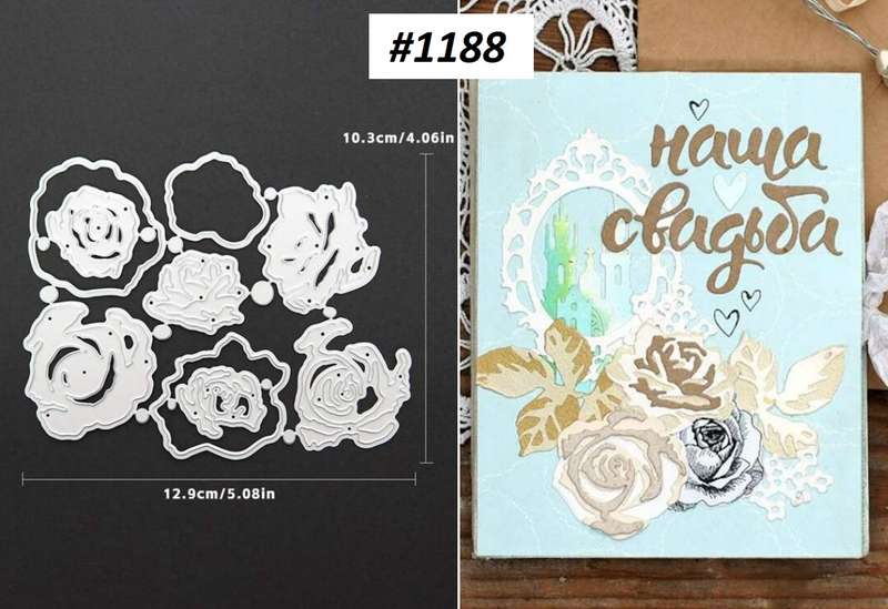 Cuttlebug - Die - Emily Rose - card-making / Scrapbooking
