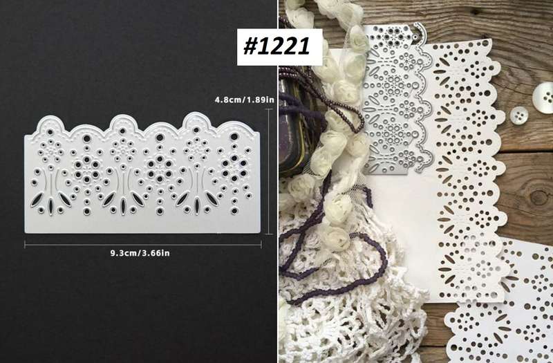 Cuttlebug - Die - Lace Border - card-making / Scrapbooking