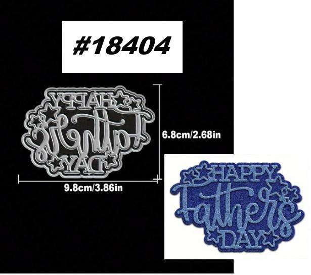 Cuttlebug - Die - Happy Fathers day - cardmaking