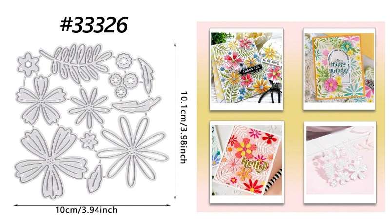 Cuttlebug - Die - Spring Blooms - Cardmaking
