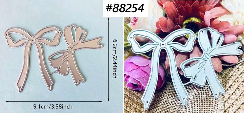 Cuttlebug - Die - Bow-knots - Cardmaking