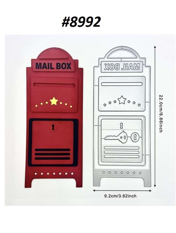 Cuttlebug - Die - Mailbox - Card-making / Craft-making