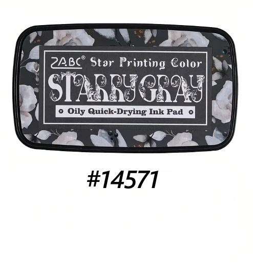 Star Printing Colour - Starry Gray - Oily quick-drying ink pad