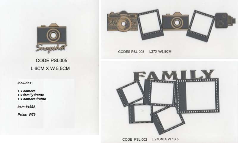 Laser Cut Die-Cut Chipboard - Snapshots