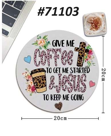 Give Me Coffee Mouse Pad