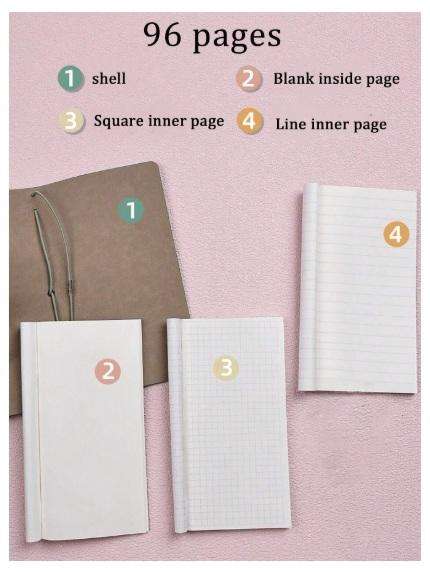 Travelers Notebook - Journal -  Vintage Lace