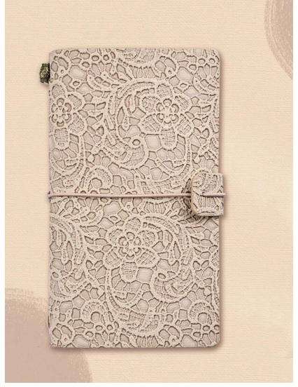 Travelers Notebook - Journal -  Vintage Lace
