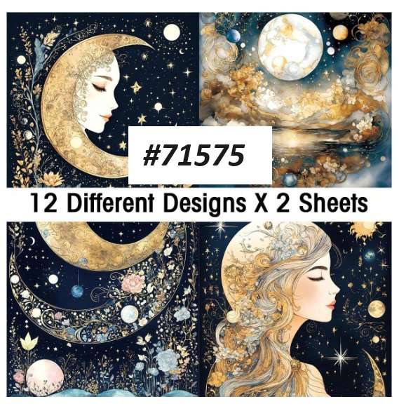 Scrapbook Paper Pad - Cosmic Dreams - 6 x 6 inch - 24 sheets