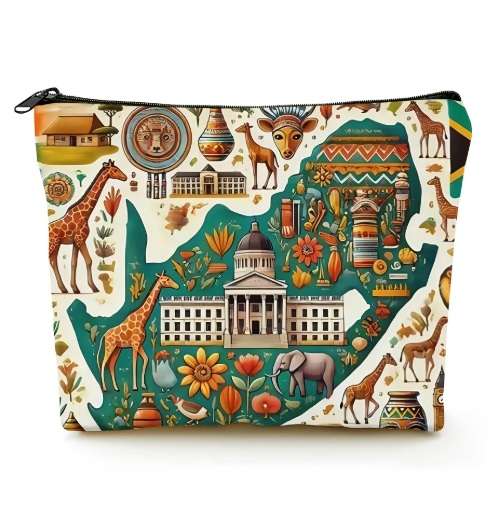 Craft supplies /  Scrapbooking supplies - Pencil case - South African Landmarks