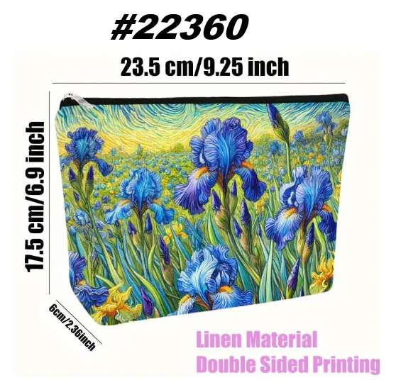 Craft supplies /  Scrapbooking supplies - Pencil case - Iris Whispering Petals