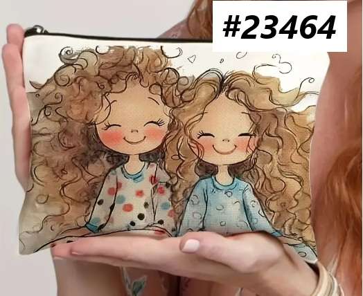 Scrapbooking embellishments - Pencil case - Best Friends
