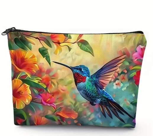 Craft supplies /  Scrapbooking supplies - Pencil case - Hummingbird