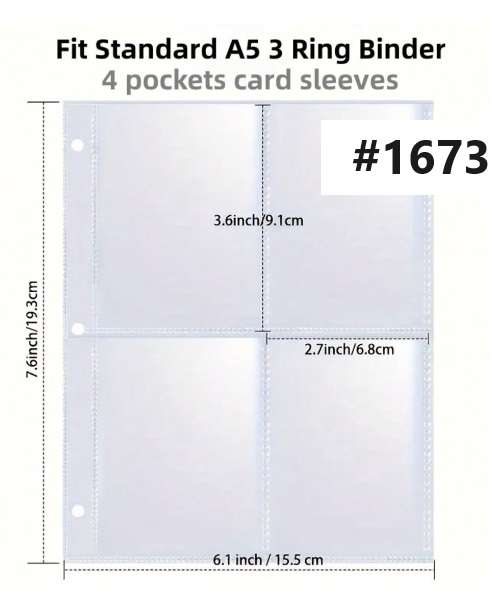 Scrapbooking supplies / Scrapbooking embellishment - 20pcs Loose-leaf Card/photo Storage page