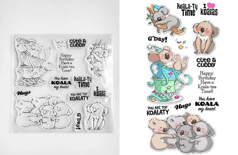 Card-making / Stamping / Mixed Media - Stamp - Koala-ty time